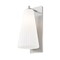 Z-Lite Farrell 1 Light Wall Sconce, 7.25in. W x 16.5in. H, Brushed Nickel 3043-1SL-BN - alternate 6